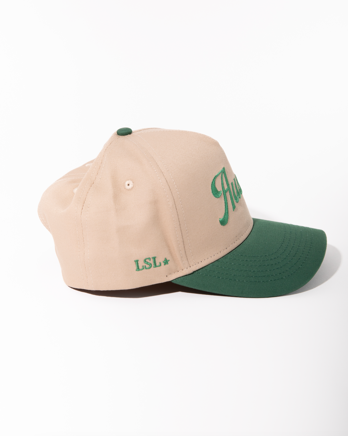 Forest Green "Austin" Canvas Trucker Hat