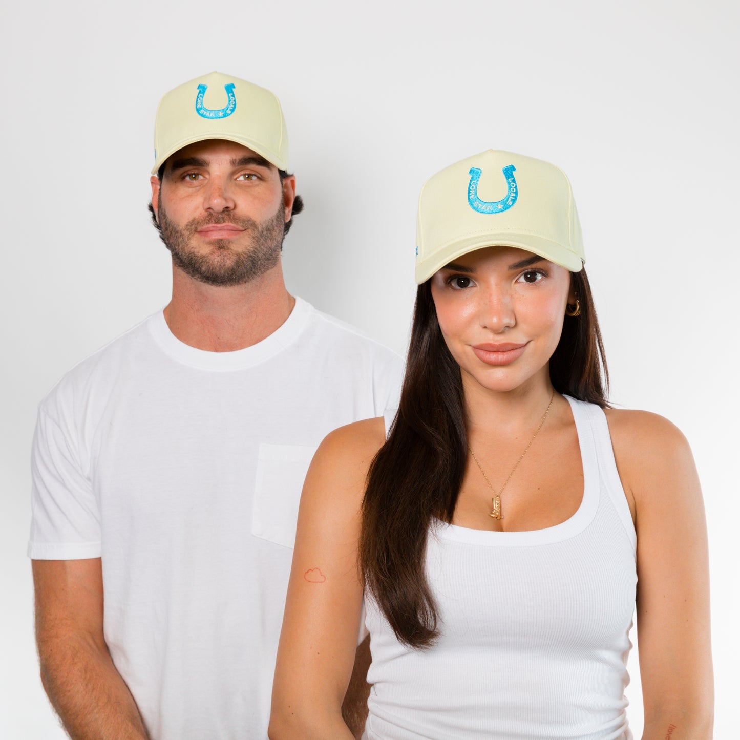 Butter Lucky Horseshoe Canvas Trucker Hat